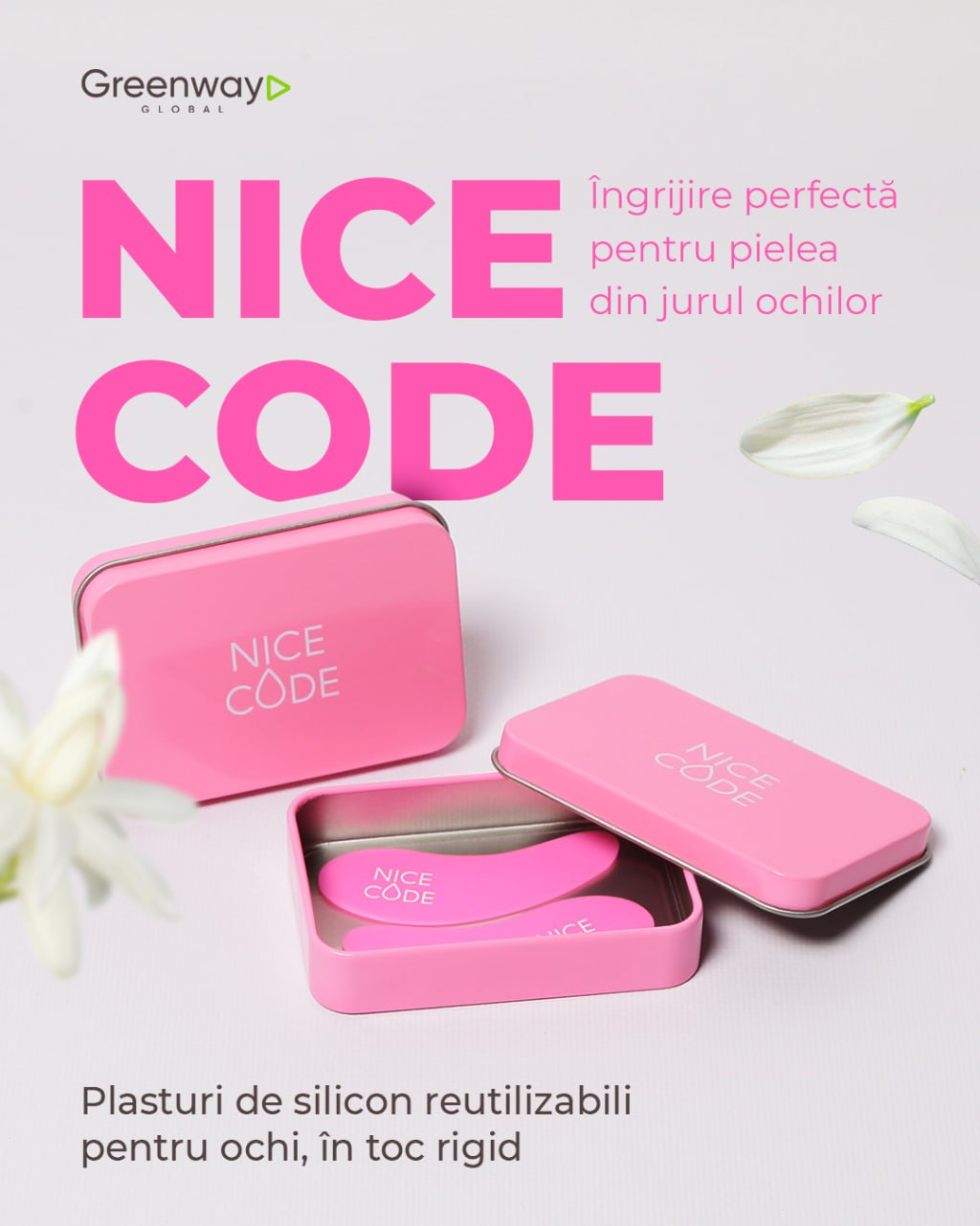 Patch-uri reutilizabile pentru ochi Nice Code